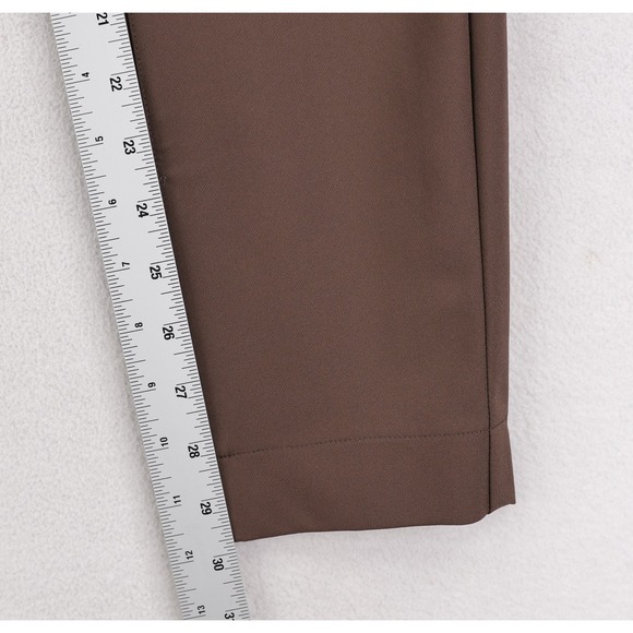State & Liberty Chino Pants Mens 33 (32x30) Brown Performance Athletic Stretch - Picture 8 of 11